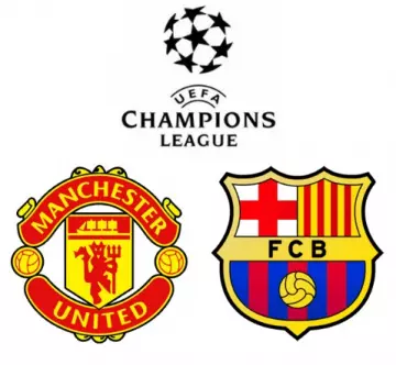 FOOT LDC QUART ALLER MANCHESTERUNITED FCBARCELONE 100419