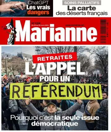 Marianne N°1358 Du 23 au 29 Mars 2023  [Magazines]