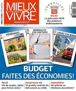 Mieux Vivre Votre Argent N°459 – Octobre 2020  [Magazines]