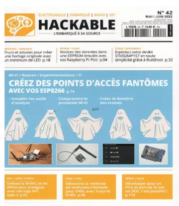 Hackable Magazine N°42 – Mai-Juin 2022  [Magazines]