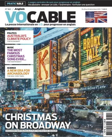 Vocable Anglais N°860 Du 9 Décembre 2021  [Magazines]