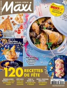 Maxi Hors-Série Cuisine N.62 - Décembre 2024 - Janvier 2025  [Magazines]