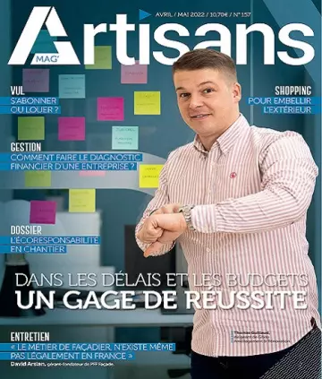 Artisans Mag N°157 – Avril-Mai 2022  [Magazines]