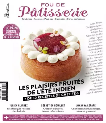 Fou De Pâtisserie N°54 – Septembre-Octobre 2022  [Magazines]