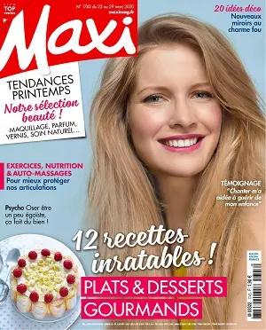 Maxi N°1743 Du 23 au 29 Mars 2020  [Magazines]