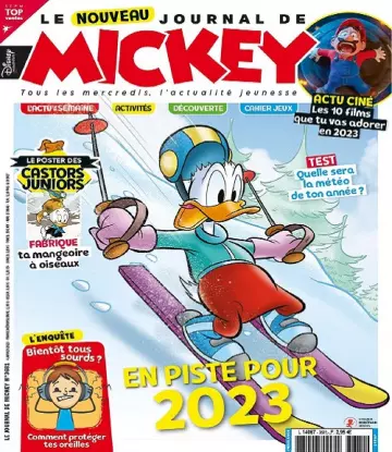 Le Journal De Mickey N°3681 Du 4 au 10 Janvier 2023  [Magazines]