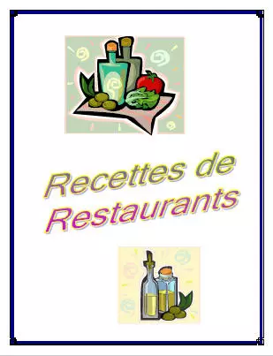 149 RECETTES DE RESTAURANTS RECONNUS  [Livres]