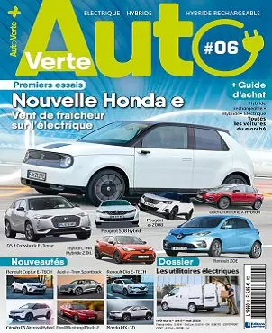 Auto Verte N°6 – Mars-Mai 2020  [Magazines]