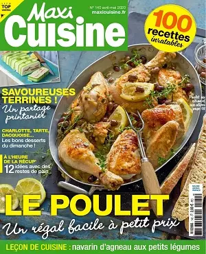 Maxi Cuisine N°140 – Avril-Mai 2020  [Magazines]