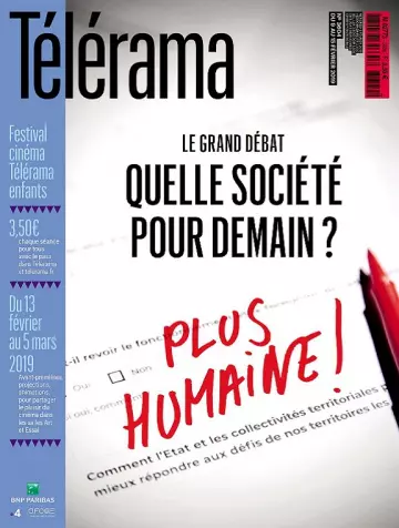 Télérama N°3604 Du 9 au 15 Février 2019  [Magazines]