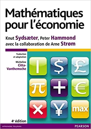 Mathématiques pour l'économie  [Livres]