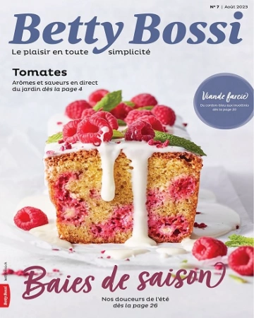 Betty Bossi N°7 – Août 2023  [Magazines]