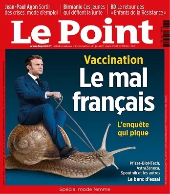 Le Point N°2534 Du 11 au 17 Mars 2021  [Magazines]