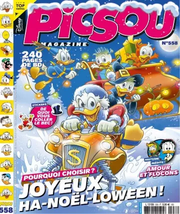 Picsou Magazine N°558 – Novembre-Décembre 2021  [Magazines]