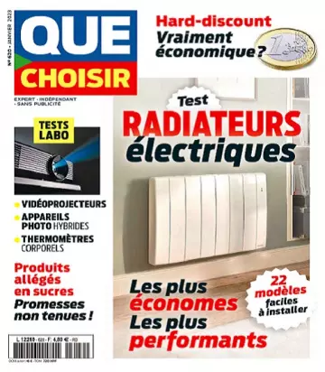 Que Choisir N°620 – Janvier 2023  [Magazines]