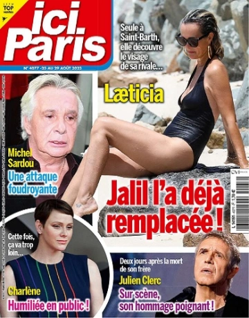 Ici Paris N°4077 Du 23 au 29 Août 2023  [Magazines]