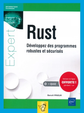 RUST - Developpez des programmes robustes et securises  [Livres]