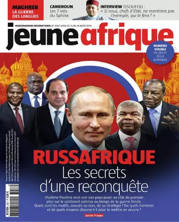 Jeune Afrique N°3057-3058 Du 11 au 24 Août 2019  [Magazines]