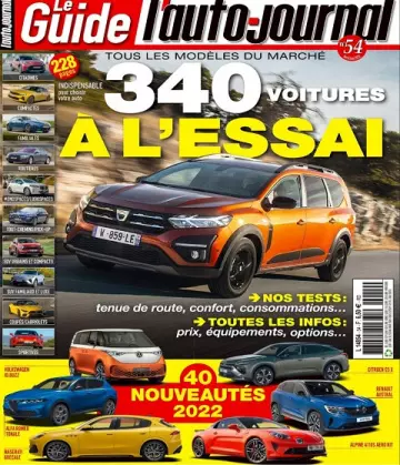 Le Guide De L’Auto-Journal N°54 – Juillet 2022  [Magazines]