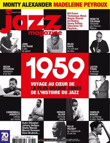 Jazz Magazine N°771 – Juillet 2024  [Magazines]