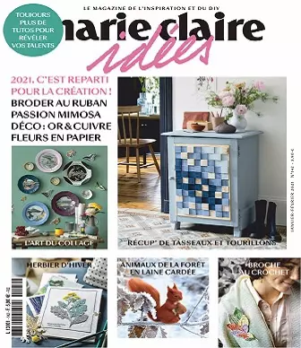 Marie Claire Idées N°142 – Janvier-Février 2021  [Magazines]