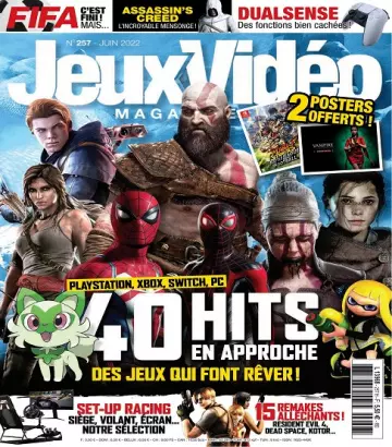 Jeux Vidéo Magazine N°257 – Juin 2022  [Magazines]