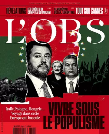 L’Obs N°2845 Du 16 au 22 Mai 2019  [Magazines]