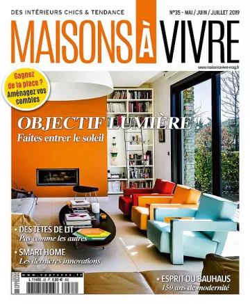 Maisons à Vivre N°35 – Mai-Juillet 2019  [Magazines]