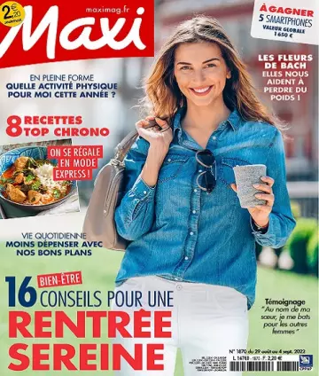 Maxi N°1870 Du 29 Août 2022  [Magazines]