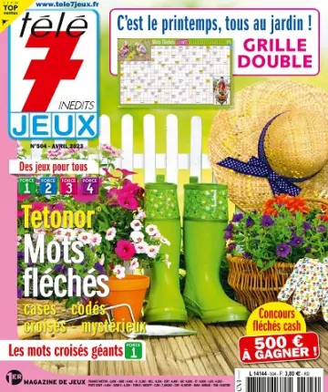 Télé 7 Jeux Inédits N°504 – Avril 2023  [Magazines]