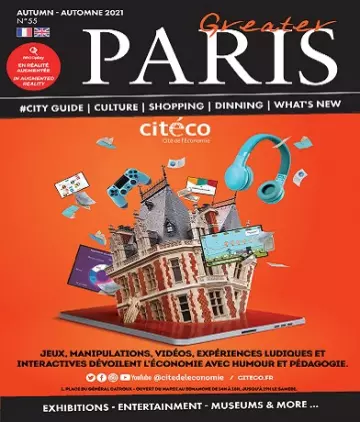 Greater Paris N°55 – Automne 2021  [Magazines]