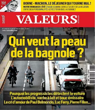 Valeurs Actuelles N°4468 Du 14 au 20 Juillet 2022  [Magazines]