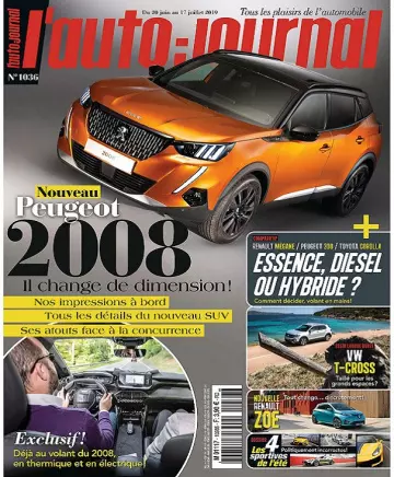 L’Auto-Journal N°1036 Du 20 Juin au 17 Juillet 2019  [Magazines]