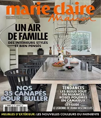 Marie Claire Maison N°524 – Mars-Avril 2021  [Magazines]