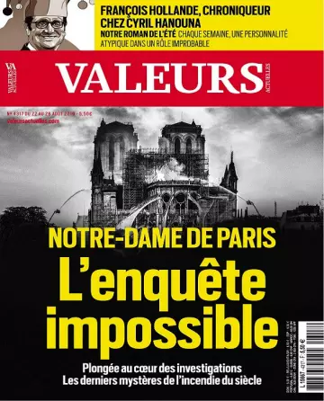 Valeurs Actuelles N°4317 Du 22 Août 2019  [Magazines]