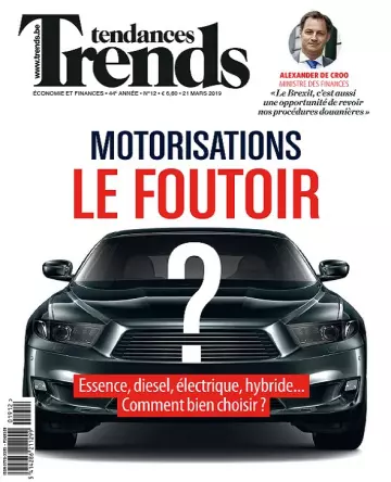 Trends Tendances N°12 Du 21 Mars 2019  [Magazines]