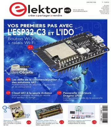 Elektor N°495 – Mai-Juin 2022  [Magazines]