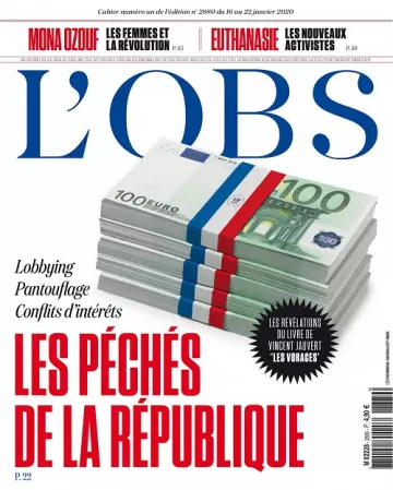 L’Obs N°2880 Du 16 au 22 Janvier 2020  [Magazines]