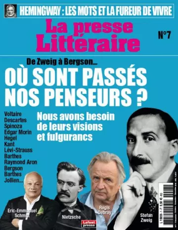 La presse Littéraire - Octobre-Décembre 2019  [Magazines]