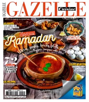 Gazelle Cuisine N°14 – Spécial Ramadan 2021  [Magazines]