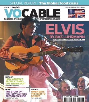 Vocable Anglais N°874 Du 23 Juin 2022  [Magazines]