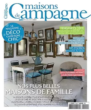 Maisons De Campagne N°124 – Mai-Juin 2020  [Magazines]