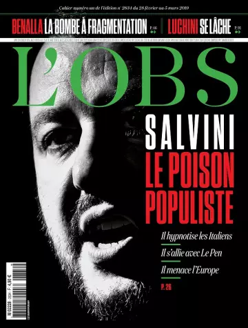 L’Obs N°2834 Du 28 Février au 5 Mars 2019  [Magazines]