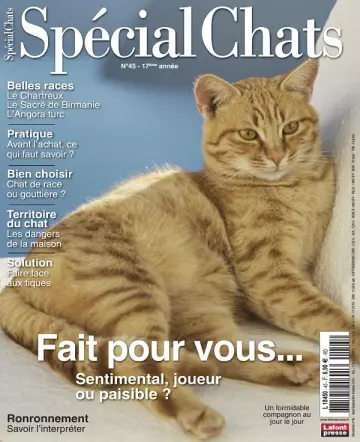 Spécial Chats N°45 – Août-Octobre 2019  [Magazines]