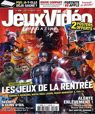 Jeux Vidéo Magazine N°236 – Septembre 2020  [Magazines]