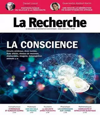 La Recherche N°565 – Avril-Juin 2021  [Magazines]