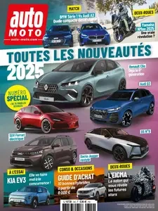 Auto Moto France N.340 - Décembre 2024 - Janvier 2025  [Magazines]