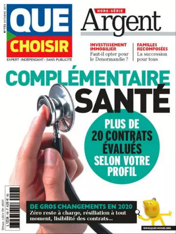 Que Choisir Hors-Série Argent - Octobre 2019  [Magazines]