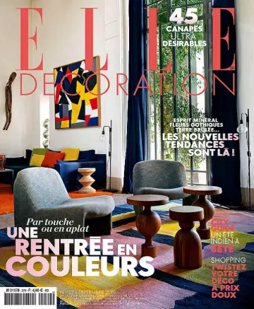 Elle Décoration N°274 – Septembre 2019  [Magazines]