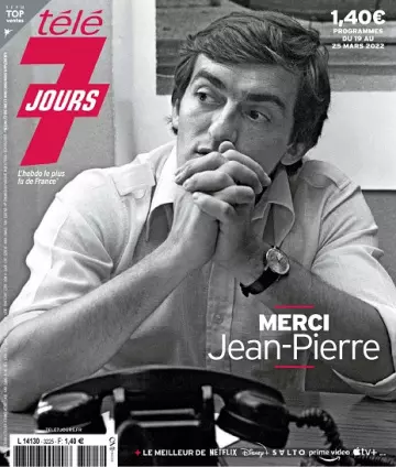 Télé 7 Jours N°3225 Du 19 au 25 Mars 2022  [Magazines]